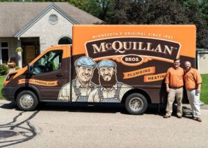 McQuillan Home Services Truck